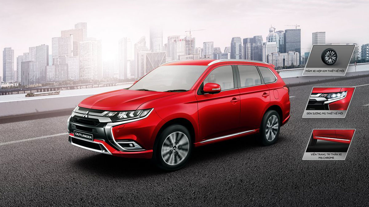 01. New Mitsubishi Outlander 2023- Thiết kế mới phong cách hơn